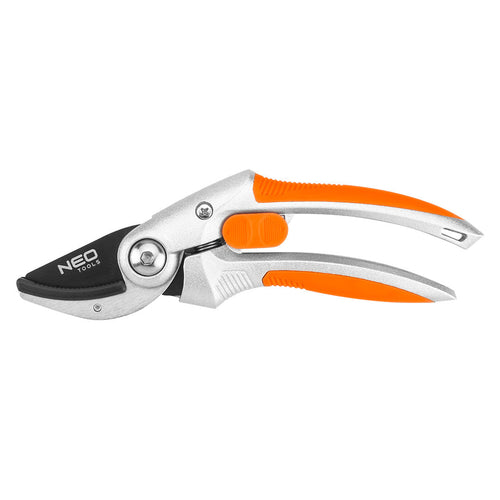 Sécateur d'enclume 210 mm, portée jusqu'à 20 mm, aluminium, manche recouvert de caoutchouc TPR - NEO TOOLS