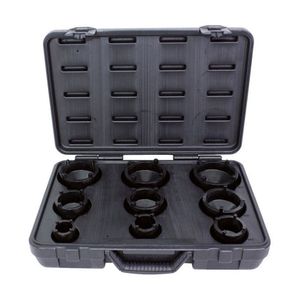 Jeu de douilles à ergots pour écrous de moyeux, 9pcs  - KS TOOLS - 450.5000