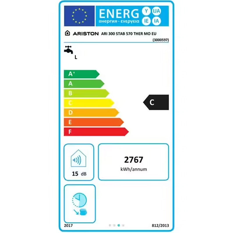 Chauffe-eau electrique vertical mural Initio 100 l - Ø 560 mm