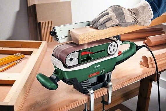 Ponceuse à bande filaire PBS 75 A - 710W BOSCH DIY