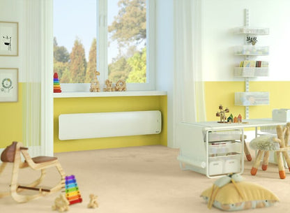 Radiateur plinthe Hekla - Blanc - 1500W