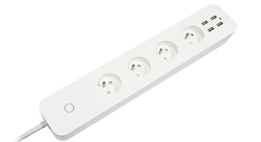Mutiprise-e bloc compteur consommation Wifi - 2680W