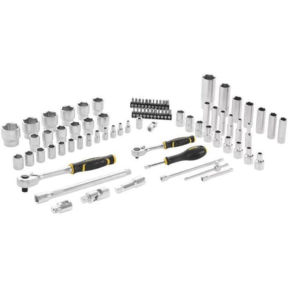 Coffret de douilles ¼’’ + ½’’ - jeu de 81 pcs - fatmax - STANLEY - FMMT82826-1