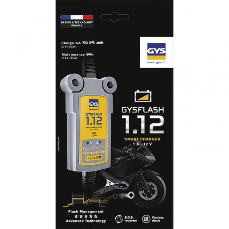 Chargeur de Batterie GYS GYSFLASH 1.12
