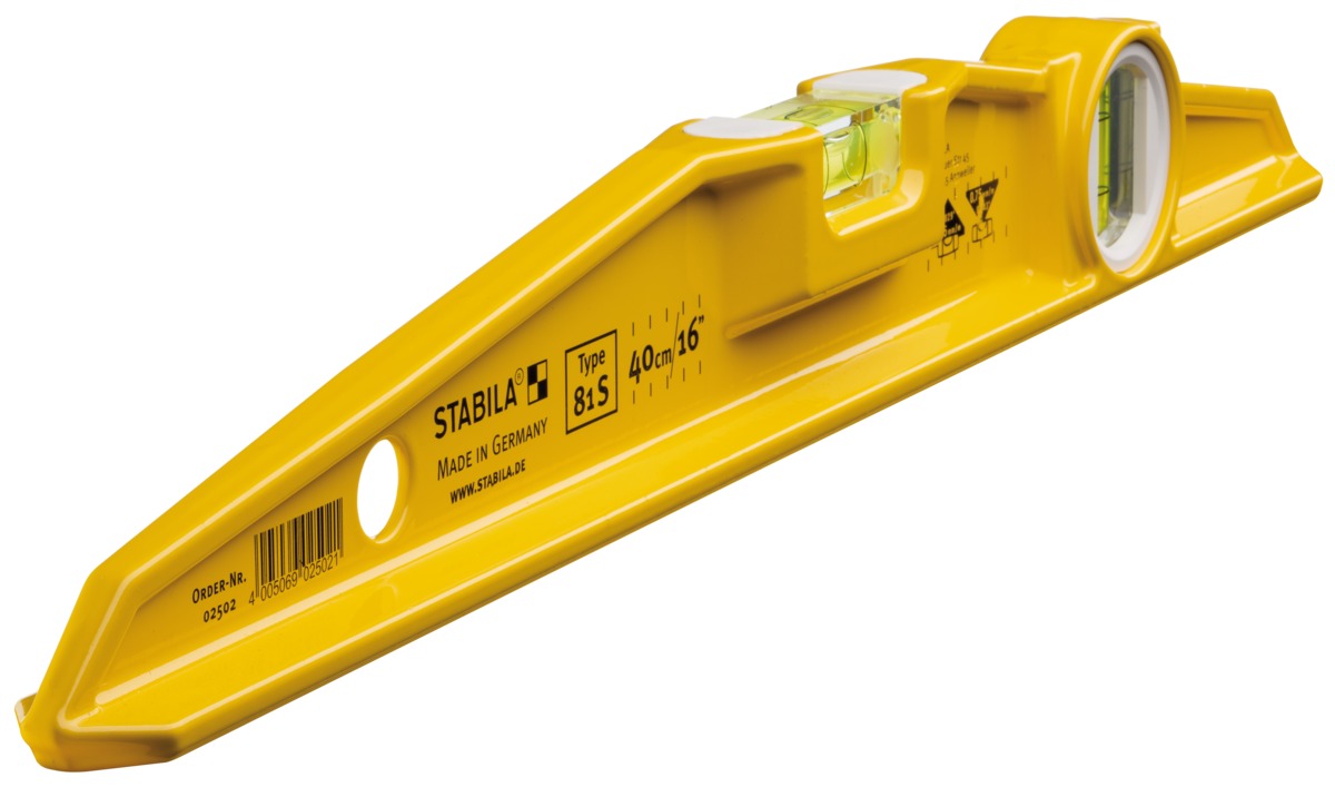 Niveaux à bulle Type 81 S STABILA