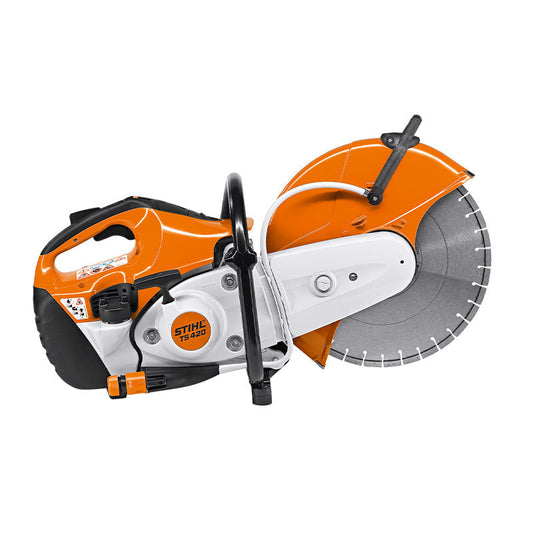 Lot de 20 Disques + 1 Découpeuse à disque STIHL  TS420 OFFERTE (5 Mixtes LBA50 350mm - 5 béton LT30 350mm - 10 Acier AS30S 350mm)