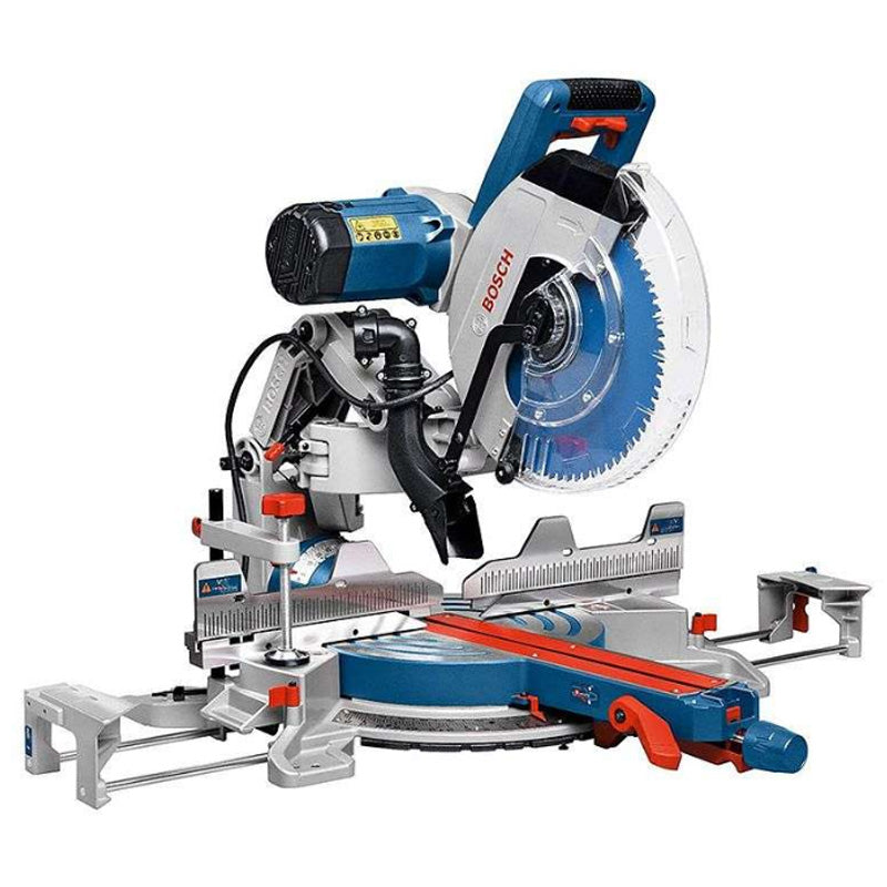 Scie à onglet BOSCH GCM 12 GDL Ø 305mm 2000W + Piètement BOSCH GTA 2600