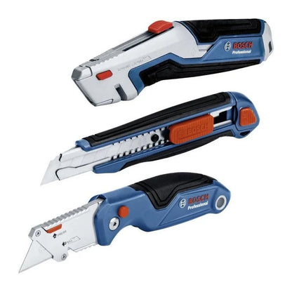 Set de cutter + lames outillage à main - BOSCH - 1600A027M4