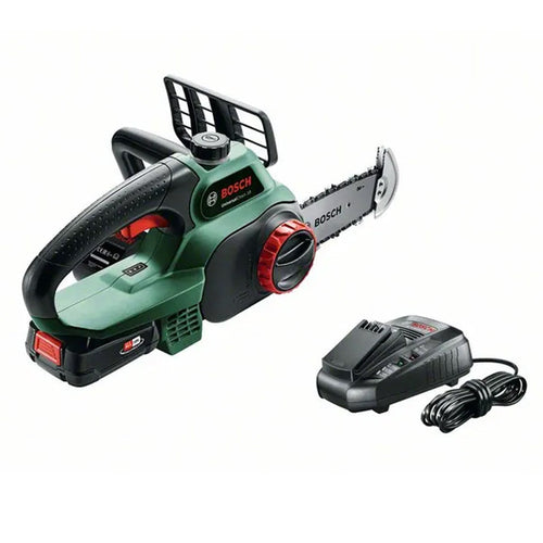 Tronçonneuse à chaîne sans fil BOSCH UniversalChain 18V 1 batterie 2,5Ah