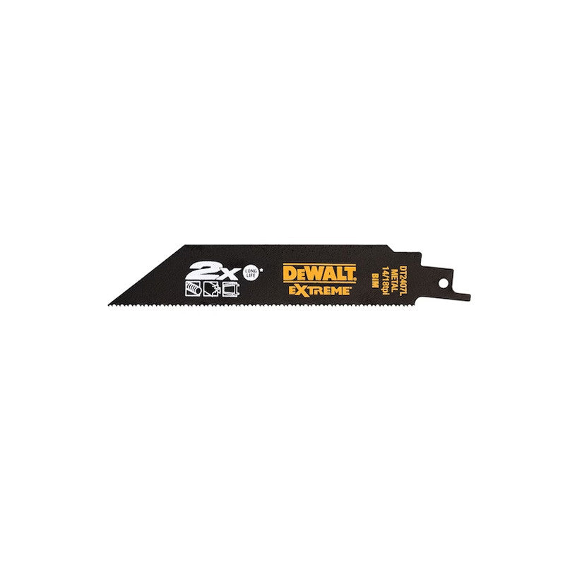 Coffret de 6 lames pour scie sabre DEWALT DT2440L-QZ 100 à 228mm
