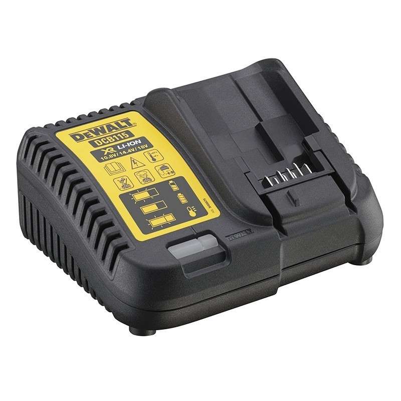 Coupe-bordure repliable 18V DEWALT DCMST561P1-QW avec un chargeur et une batterie 5,0 Ah