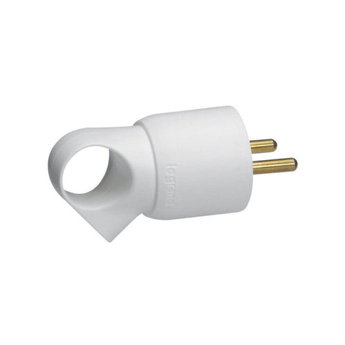 Fiche 2P+T - 16A + anneau - blanc LEGRAND