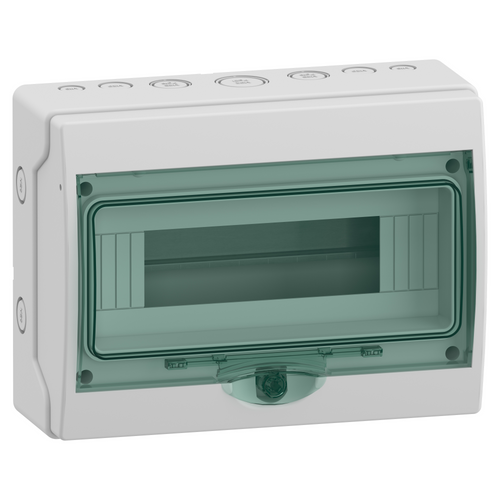 Mini coffret étanche SCHNEIDER 13960M 1 rangée 12 modules IP65 Mureva