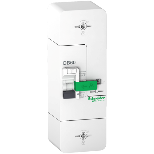Disjoncteur de branchement SCHNEIDER R9FS645 1P+N 15/30/45A 500mA Sélectif Resi9