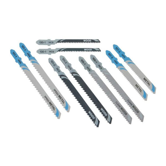 Lames de scie sauteuse pour bois et métal en T DEWALT DT2294-QZ en coffret de 10 lames