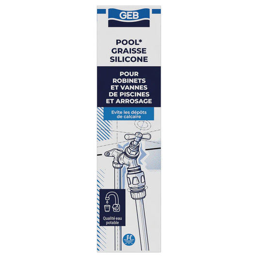 Graisse silicone GEB pour robinetteries tube 20g