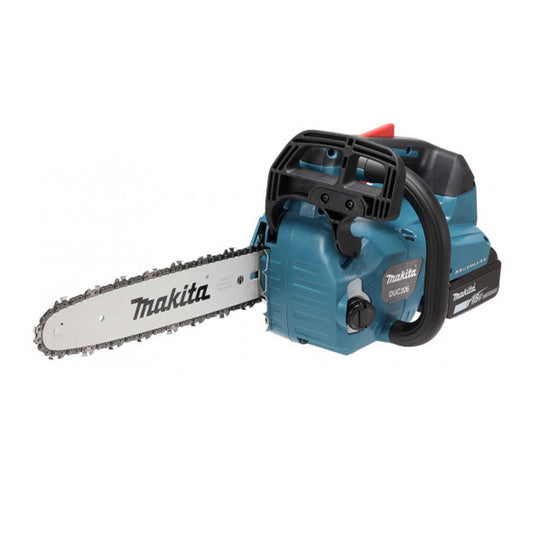 Tronçonneuse MAKITA DUC306T001 LXT 30cm 2x18V avec 2 batteries BL1850 et chargeur