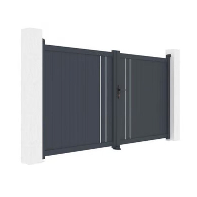 Portail aluminium Oregon Battant 350x160cm
