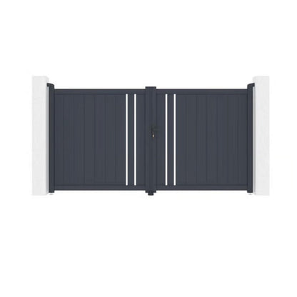 Portail aluminium Oregon Battant 350x160cm