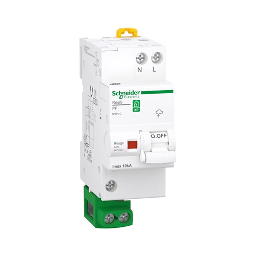 Parafoudre SCHNEIDER R9PLC 10kA type 2 230V 1P+N Resi9 XP