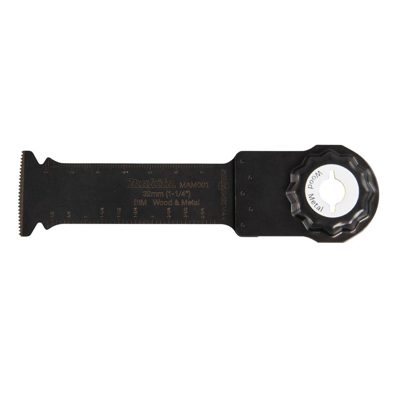 Lame de coupe plongeante Makita B-66400 Starlock Max 32mm BIM bois et metal