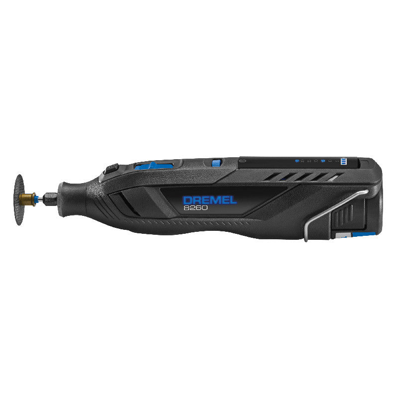 Outil Rotatif Multifonction Sans-fil connecté 12V DREMEL F0138260JF avec 65 accessoires, 5 adaptations, 2 batteries 3Ah