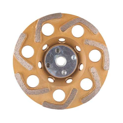 Plateau de ponçage diamant à faibles vibrations MAKITA B-48555 matériaux calcaires, pour meuleuses Ø 125 mm