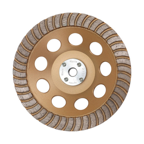 Plateau de ponçage diamant à faibles vibrations MAKITA B-49993 travaux de finitions, pour meuleuses Ø 125 et 230 mm