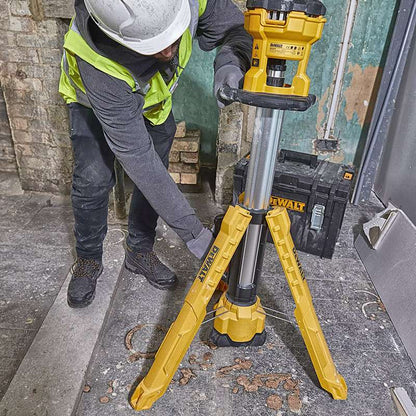 Projecteur de chantier DEWALT DCL079 avec Trépied 18V XR (vendu sans batterie)